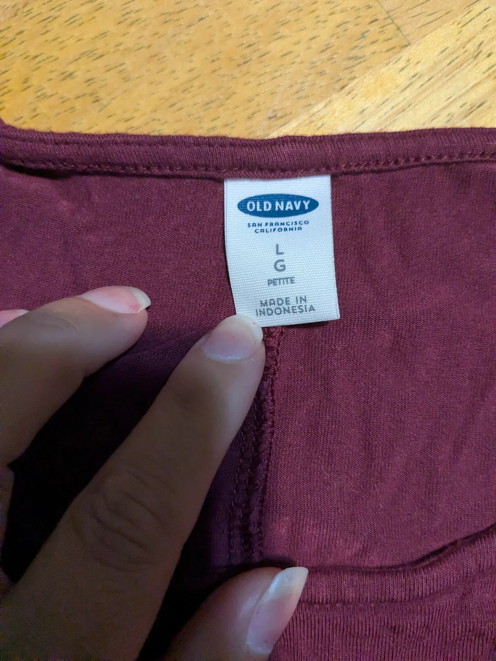Old Navy Plum Cold-Shoulder Long Sleeve Dress
